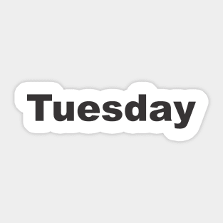 Tuesday Sticker